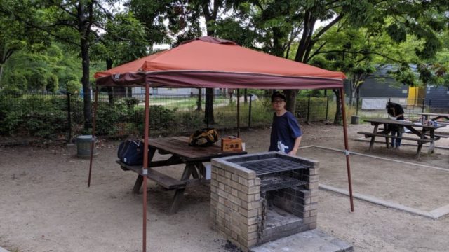 鶴見緑地キャンプ場ってどう 初心者でも楽しめました 体験談 ナオッキィのチャリキャンブログ